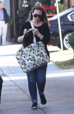 HAYLIE DUFF Out Shopping in West Hollywood 12/23/2015