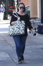 HAYLIE DUFF Out Shopping in West Hollywood 12/23/2015