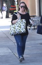 HAYLIE DUFF Out Shopping in West Hollywood 12/23/2015