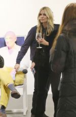 HEIDI KLUM at a Party in St. Moritz 12/28/2015