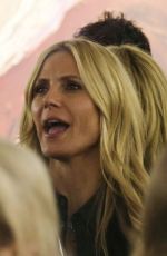 HEIDI KLUM at a Party in St. Moritz 12/28/2015
