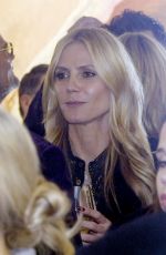 HEIDI KLUM at a Party in St. Moritz 12/28/2015
