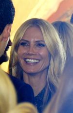 HEIDI KLUM at a Party in St. Moritz 12/28/2015