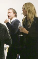 HEIDI KLUM at a Party in St. Moritz 12/28/2015