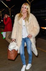 HEIDI KLUM at LAX Airport in Los Angeles 12/10/2015