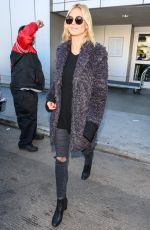 HEIDI KLUM at Los Angeles International Airport 12/15/2015