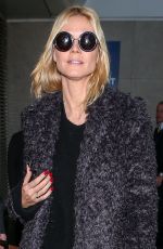 HEIDI KLUM at Los Angeles International Airport 12/15/2015