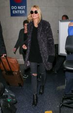 HEIDI KLUM at Los Angeles International Airport 12/15/2015