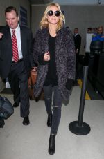 HEIDI KLUM at Los Angeles International Airport 12/15/2015