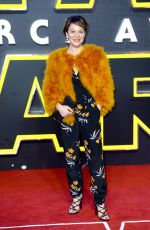 HELEN MCCRORY at Star Wars: The Force Awakens Premiere in London 12/16/2015