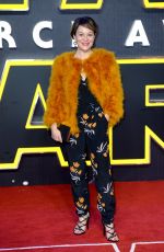 HELEN MCCRORY at Star Wars: The Force Awakens Premiere in London 12/16/2015