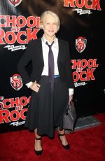 HELEN MIRREN at School of Rock Broadway Opening Night in New York 12/06/2015