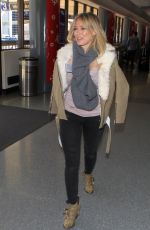 HILARY DUFF at Los Angeles International Airport 12/15/2015