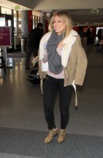 HILARY DUFF at Los Angeles International Airport 12/15/2015