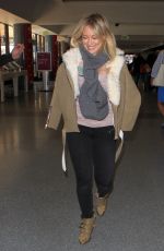 HILARY DUFF at Los Angeles International Airport 12/15/2015