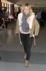HILARY DUFF at Los Angeles International Airport 12/15/2015