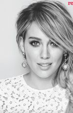 HILARY DUFF in Redbook Magazine, February 2016 Issue