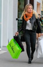 HILARY DUFF Out Shopping in Beverly Hills 12/12/2015