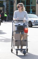 HILARY DUFF Out Shopping in Los Angeles 12/24/2015