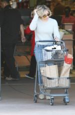 HILARY DUFF Out Shopping in Los Angeles 12/24/2015