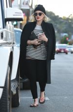 HILARY DUFF Out Shopping in Los Angeles 12/26/2015