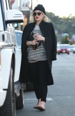 HILARY DUFF Out Shopping in Los Angeles 12/26/2015