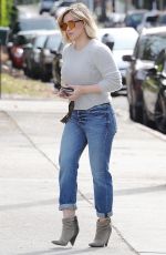 HILARY DUFF Shopping at M Fredrick in Los Angeles 12/27/2015