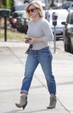 HILARY DUFF Shopping at M Fredrick in Los Angeles 12/27/2015