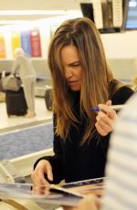 HILARY SWANK at Miami Airport 12/01/2015