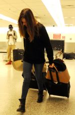 HILARY SWANK at Miami Airport 12/01/2015