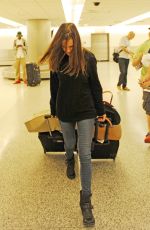 HILARY SWANK at Miami Airport 12/01/2015