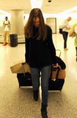 HILARY SWANK at Miami Airport 12/01/2015