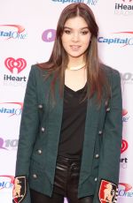 HAILEE STEINFELD at q102’s Jingle Ball 2015 in Philadelphia 12/09/2015