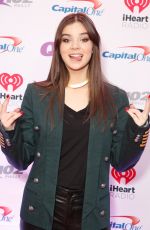 HAILEE STEINFELD at q102’s Jingle Ball 2015 in Philadelphia 12/09/2015