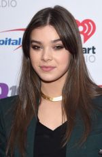 HAILEE STEINFELD at q102’s Jingle Ball 2015 in Philadelphia 12/09/2015