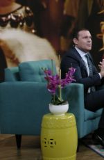 BELLA THORNE on the Set of Despierta America 12/14/2015