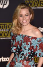 ELIZABETH BANKS at Star Wars: Episode VII – The Force Awakens Premiere in Hollywood 12/14/2015