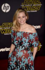 ELIZABETH BANKS at Star Wars: Episode VII – The Force Awakens Premiere in Hollywood 12/14/2015