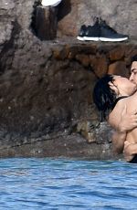 DEMI LOVATO in Swimsuit in St. Barts 12/16/2015