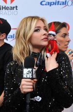 CHLOE MORETZ at Z100’s Jingle Ball 2015 in New York 12/11/2015
