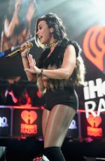 DEMI LOVATO at Z100’s Jingle Ball 2015 in New York 12/11/2015