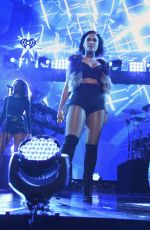 DEMI LOVATO at Z100’s Jingle Ball 2015 in New York 12/11/2015