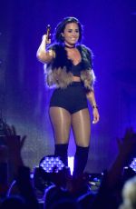 DEMI LOVATO at Z100’s Jingle Ball 2015 in New York 12/11/2015