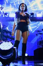 DEMI LOVATO at Z100’s Jingle Ball 2015 in New York 12/11/2015