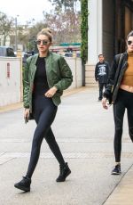GIGI HADID and KENDALL JENNER Out Shopping in Los Angeles 12/22/2015