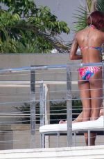 RIHANNA in Bikini in Barbados 12/27/2015