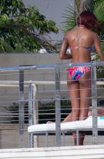 RIHANNA in Bikini in Barbados 12/27/2015