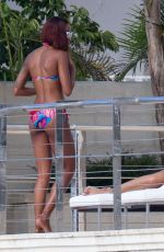 RIHANNA in Bikini in Barbados 12/27/2015