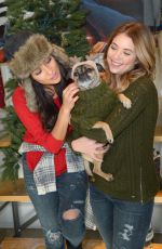 ASHLEY BENSON and SHAY MITCHELL Shopping at American Eagle Outfitters in Hollywood 12/08/2015