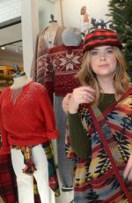 ASHLEY BENSON and SHAY MITCHELL Shopping at American Eagle Outfitters in Hollywood 12/08/2015